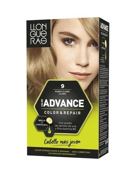 Llongueras Color Advance Tinte De Cabello N9 Rubio Claro Claro1Ud