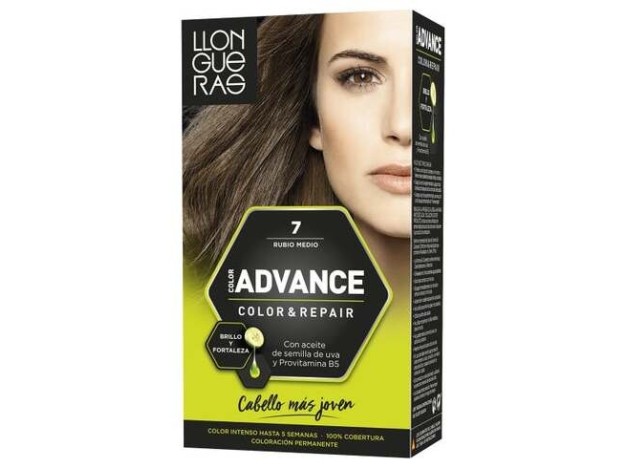 Llongueras Color Advance Tinte De Cabello N7...