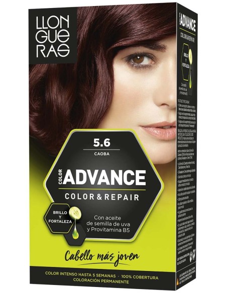 Llongueras Color Advance Tinte De Cabello N5.6 Caoba1Ud