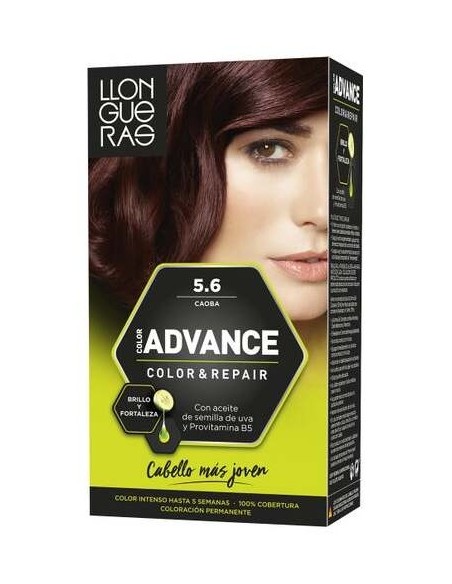 Llongueras Color Advance Tinte De Cabello N5.6 Caoba1Ud