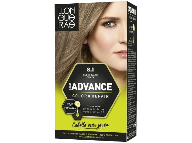 Llongueras Color Advance Tinte De Cabello N8.1...