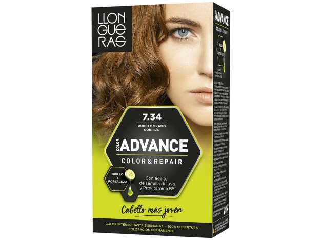 Llongueras Color Advance Tinte De Cabello N7.34...