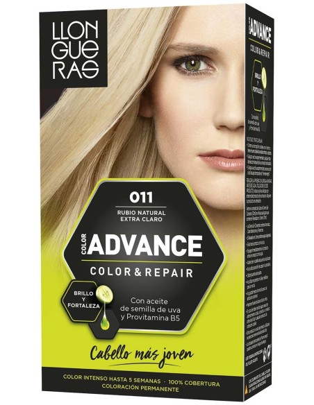 Llongueras Color Advance Tinte De Cabello N011 Rubio Natural Extra Claro1Ud
