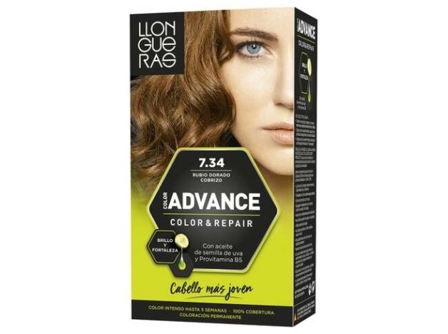 Llongueras Color Advance Tinte De Cabello N7.34...