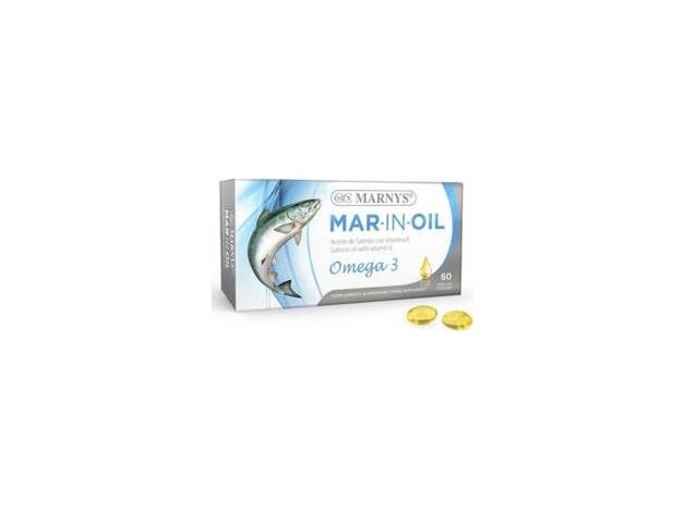 Mar In Oil (Aceite De Salmon 500Mg) 60Perlas