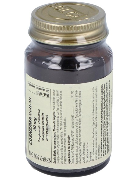 Coenzima Q10 30Mg. 30Vegicap.