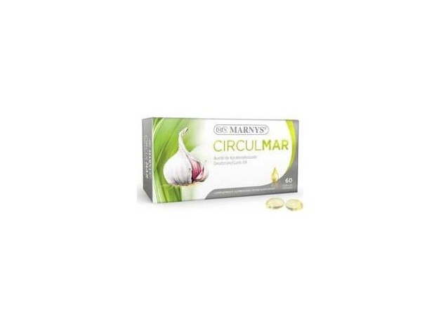 Marnys Circulmar Aceite De Ajo 60 Cáps