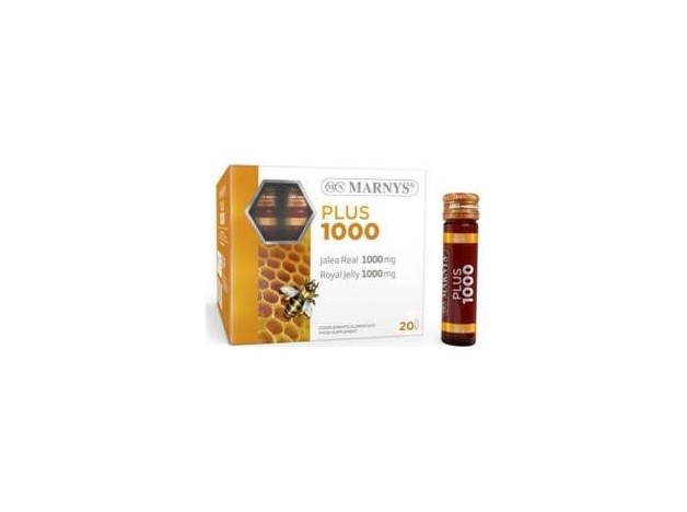 Marnys Jalea Real Plus 1000Mg 20 Viales