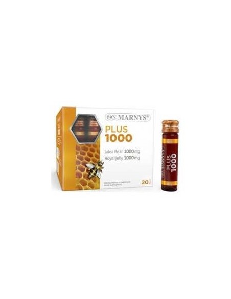 Marnys Jalea Real Plus 1000Mg 20 Viales