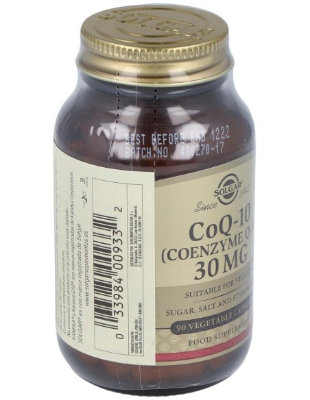 Coenzima Q10 30Mg. 90Vegicap.
