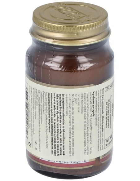 Solgar Coq10 60Mg 30 G?Lules V?G?Tales