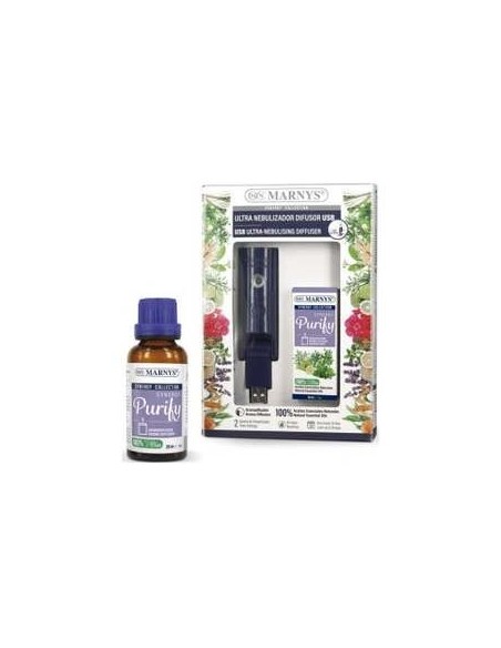 Marnys Pack Combo Usb Ultra Nebulizador + Synergy Purify