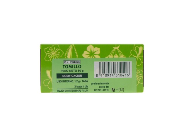 El Naturalista Tomillo Infusión 50G