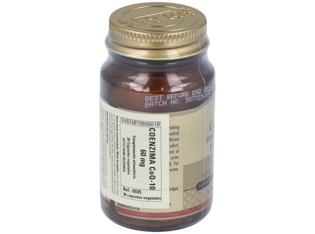 Solgar Coq10 60Mg 30 G?Lules V?G?Tales