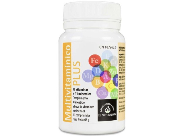 El Naturalista Multivitamínico Plus 60Comp