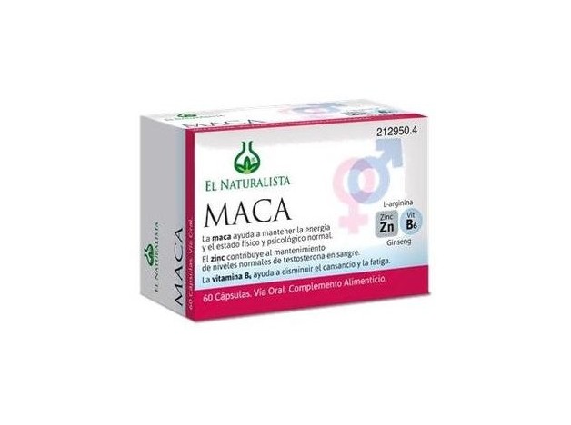 Maca 60Cap. - El Naturalista
