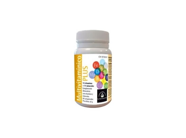 El Naturalista Multivitamínico Plus 60Comp