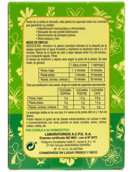 El Naturalista Tomillo Infusión 50G