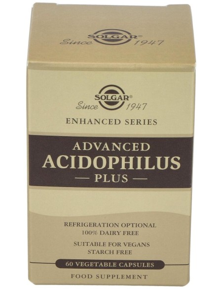 Solgar Advanced Acidophilus Plus 60Vcaps