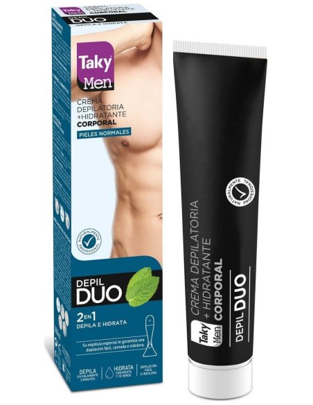 Taky Man Duo Crema Depilatoria Hidratante 3 Minutos 200Ml