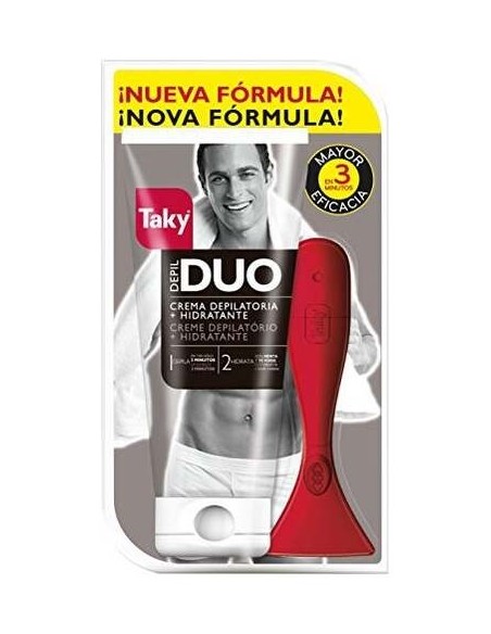 Taky Man Duo Crema Depilatoria Hidratante 3 Minutos 200Ml