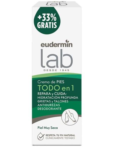 Eudermin Pies Crema Reparadora 100Ml