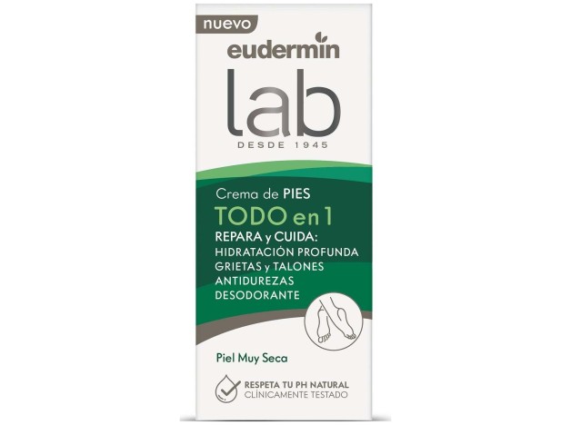Eudermin Crema De Pies Reparadora 75 Ml