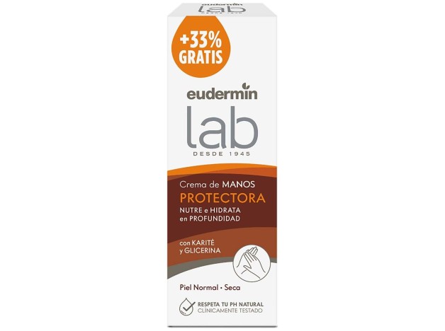 Eudermin Manos Crema Hidratante Protectora 100Ml