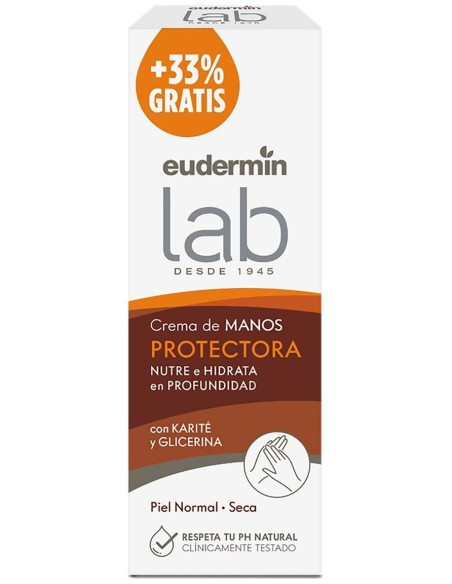 Eudermin Manos Crema Hidratante Protectora 100Ml