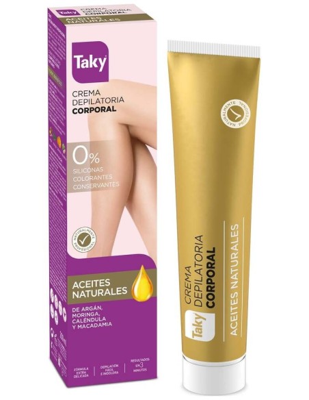 Taky Aceites Naturales Crema Depilatoria Corporal 200Ml