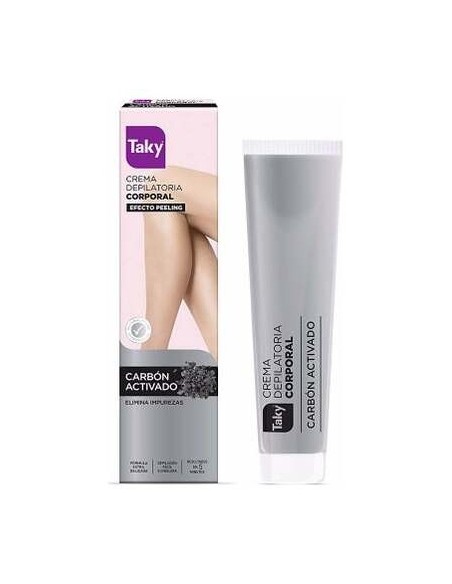 Taky Crema Depilatoria Corporal Carbón Activado 200Ml