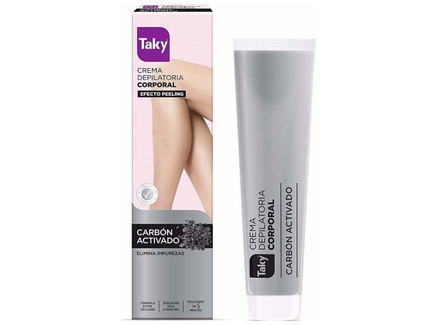 Taky Crema Depilatoria Corporal Carbón Activado...