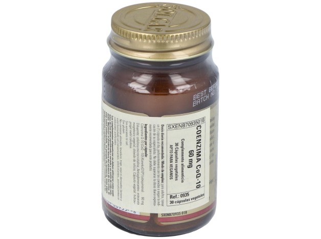 Solgar Coq10 60Mg 30 G?Lules V?G?Tales