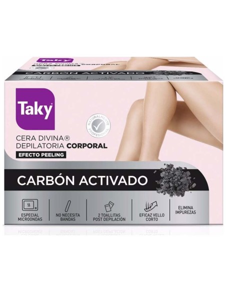 Carbon Activado Cera Divina Depilatoria Corporal 300 Ml