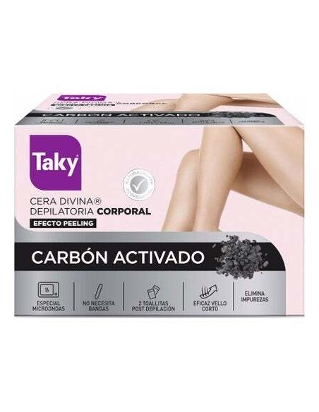 Carbon Activado Cera Divina Depilatoria Corporal 300 Ml