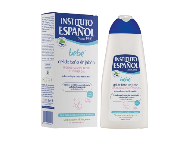 Instituto Español Bebe Gel De Baño Sin Jabón 500Ml