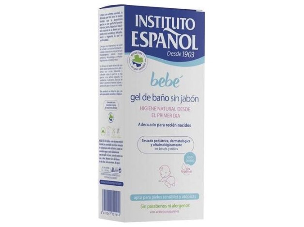 Instituto Español Bebe Gel De Baño Sin Jabón 500Ml
