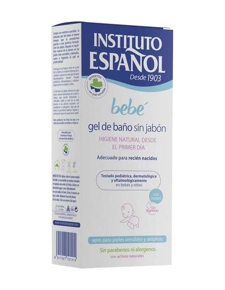 Instituto Español Bebe Gel De Baño Sin Jabón 500Ml
