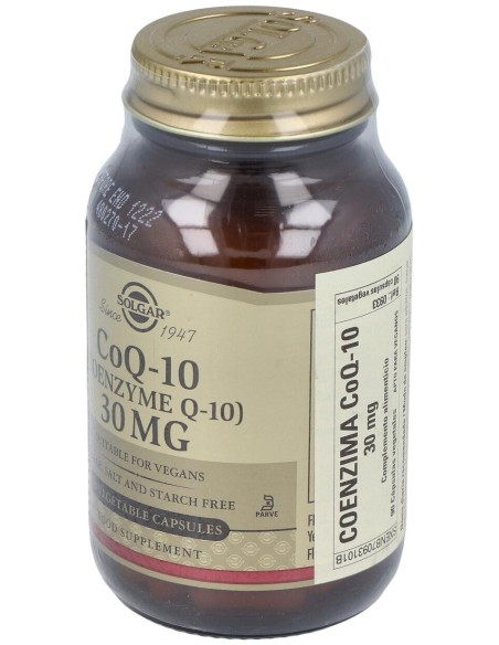 Coenzima Q10 30Mg. 90Vegicap.
