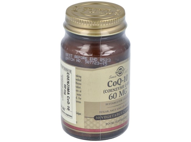 Solgar Coq10 60Mg 30 G?Lules V?G?Tales