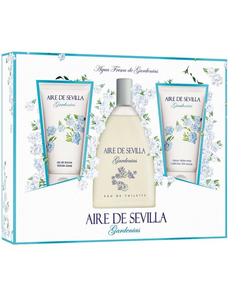 Aire De Sevilla Kit Perfume + Gel De Ducha + Crema Gardenia