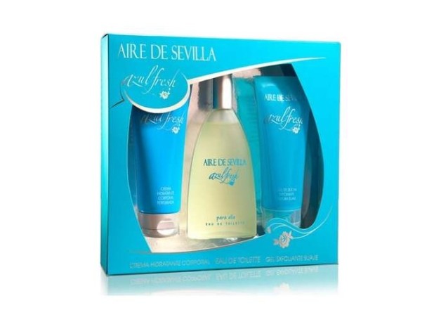 Aire De Sevilla Azul Fresh Lote 3 Pz