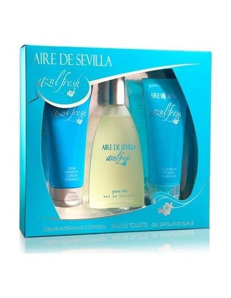 Aire De Sevilla Azul Fresh Lote 3 Pz