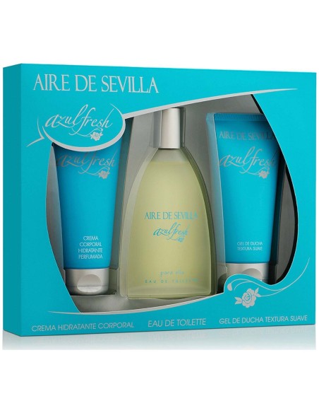 Aire De Sevilla Azul Fresh Lote 3 Pz