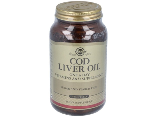 Aceite Higado De Bacalao (Uno Al Dia)250Cap.Blanda