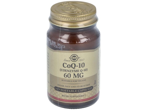 Solgar Coq10 60Mg 30 G?Lules V?G?Tales