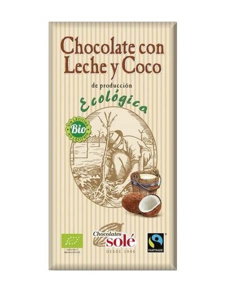 Chocolates Sole Chocolate Negro Con Agave 73% 100G