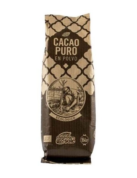 Chocolates Sole Cacao Puro Polvo Vegan Sin Gluten 150G