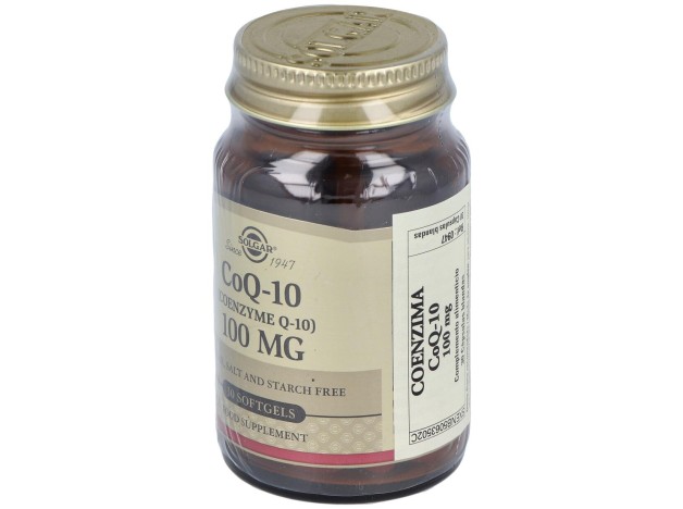 Coenzima Q10 100Mg. 30Cap.De Gelatina Blanda
