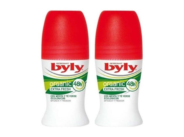 Byly Organic Extra Fresh Desodorante Roll-On...